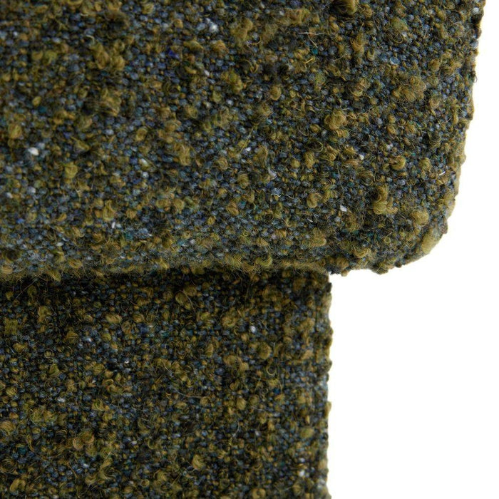 Arteriors FOU03 Ottoman, Olive Boucle