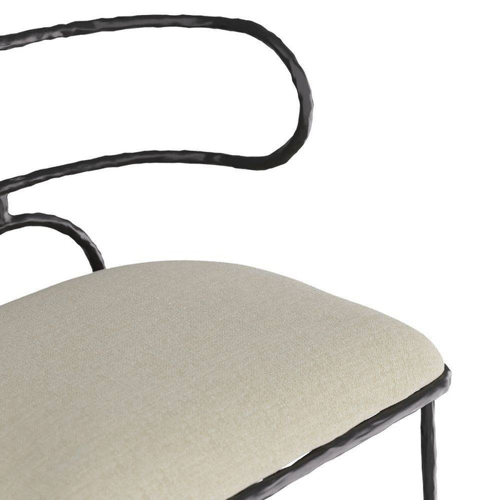 Arteriors FRI05 Dining Chair, Natural Linen