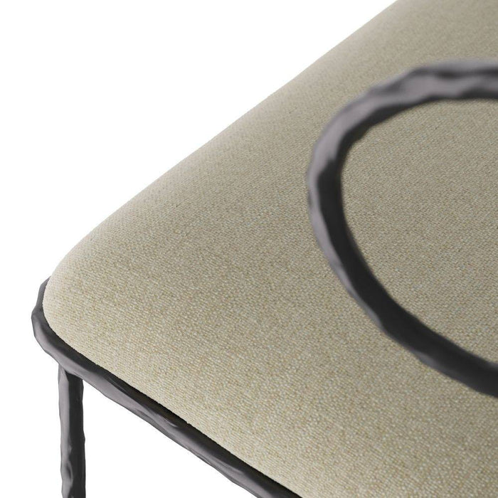 Arteriors FRI05 Dining Chair, Natural Linen