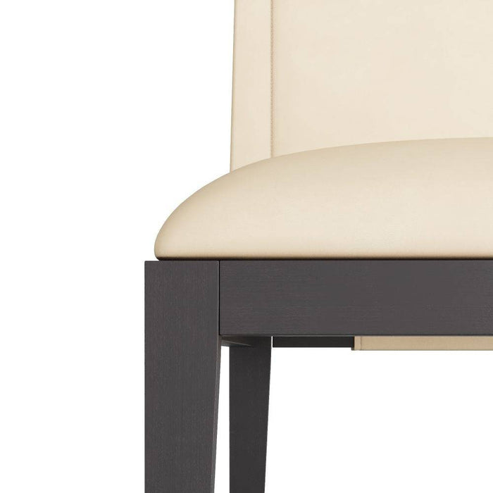Arteriors FRI07 Dining Chair, Ivory Leather