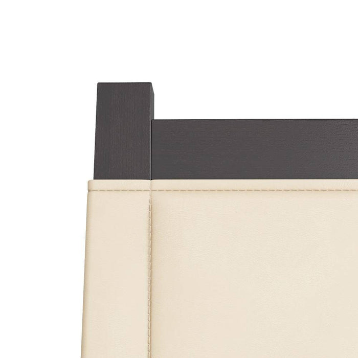 Arteriors FRI07 Dining Chair, Ivory Leather