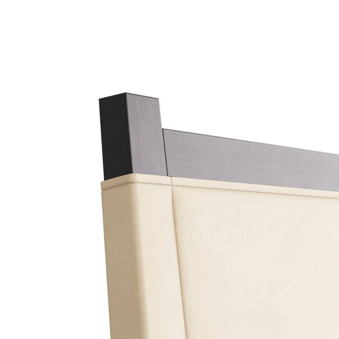 Arteriors FRI07 Dining Chair, Ivory Leather
