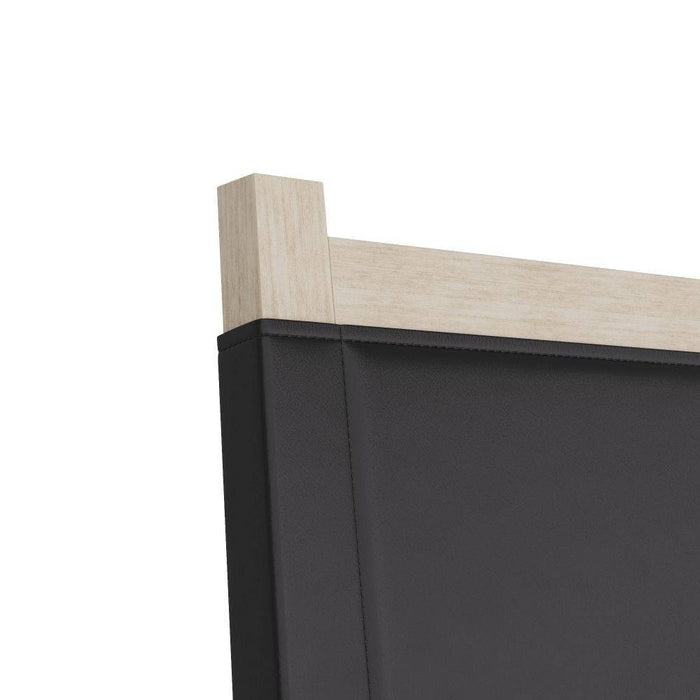 Arteriors FRI08 Dining Chair, Graphite Leather