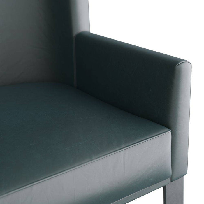 Arteriors FRI09 Chair, Storm Leather