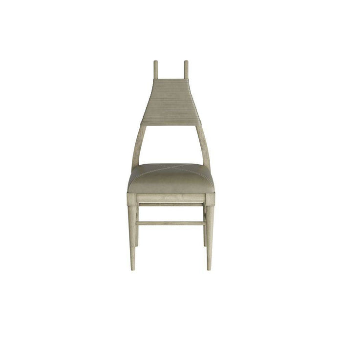 Arteriors FRI11 Dining Chair, Dove Leather