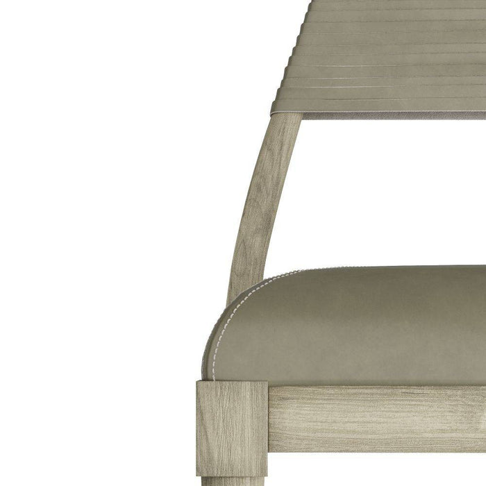 Arteriors FRI11 Dining Chair, Dove Leather