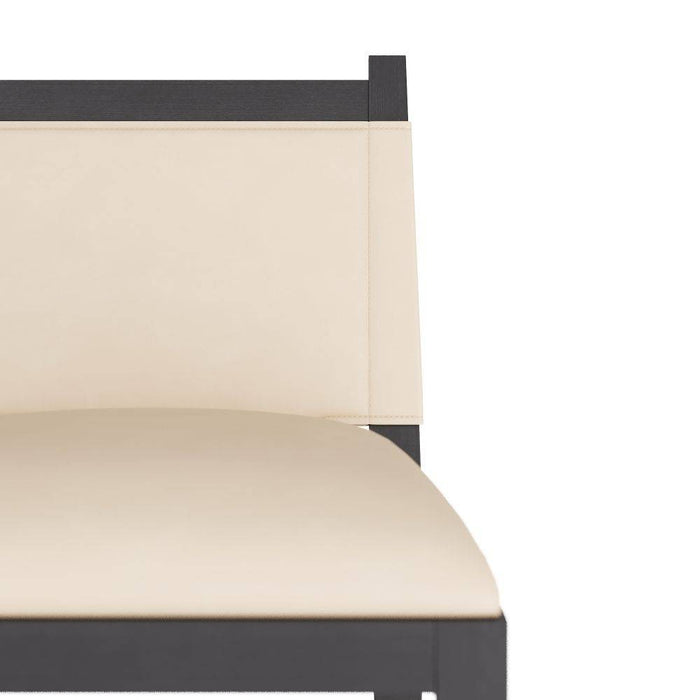 Arteriors FSI09 Counter Stool, Ivory Leather