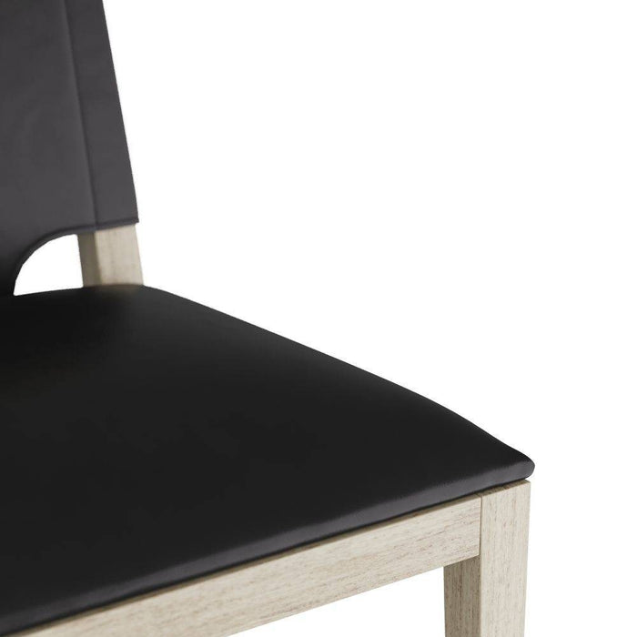 Arteriors FSI10 Counter Stool, Ebony Leather