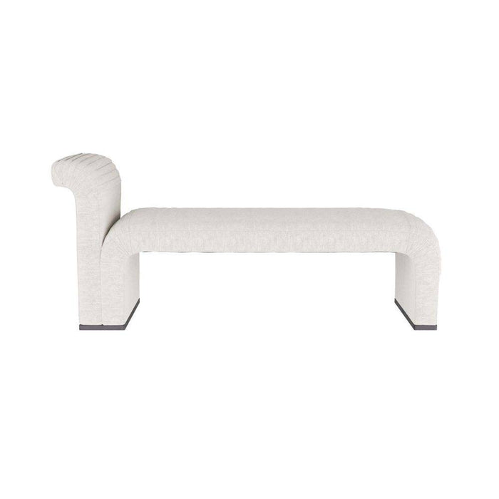 Arteriors FTU03 Chaise, Polar Boucle/Grey Ash