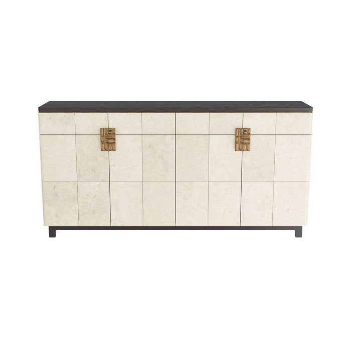 Arteriors FZI02 Credenza, Ivory Vellum