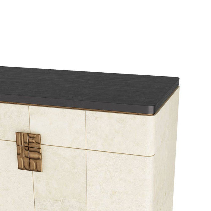 Arteriors FZI02 Credenza, Ivory Vellum