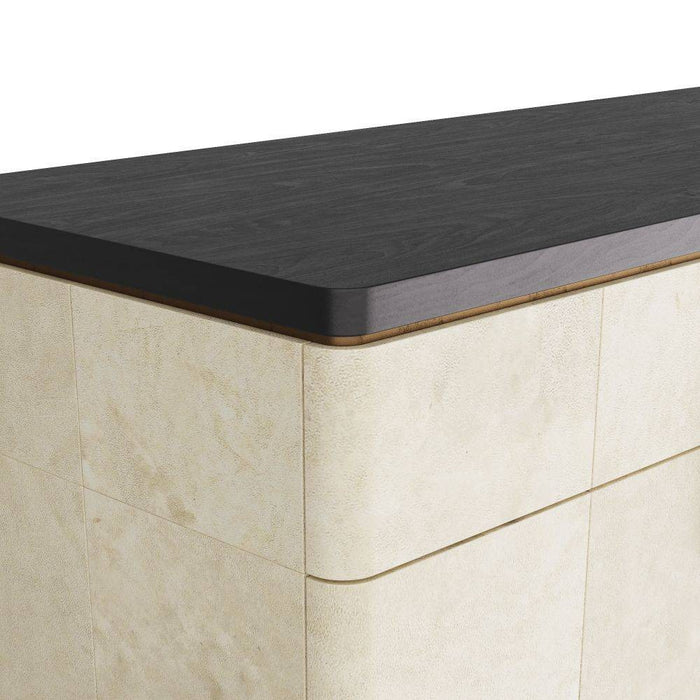 Arteriors FZI02 Credenza, Ivory Vellum