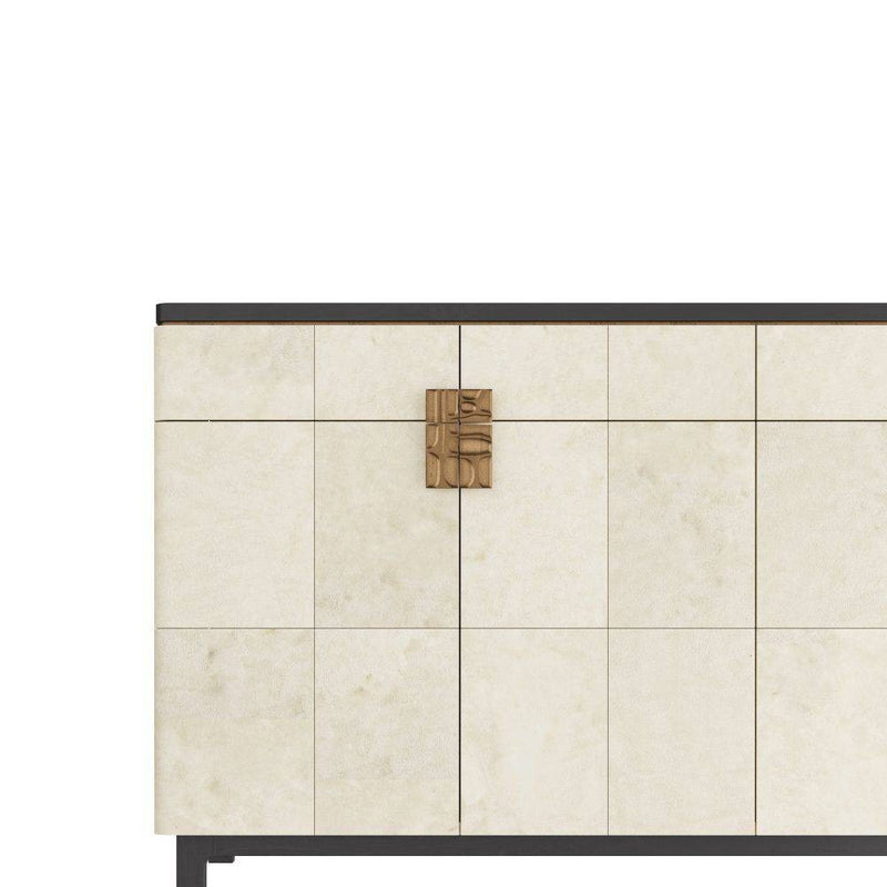Arteriors FZI02 Credenza, Ivory Vellum