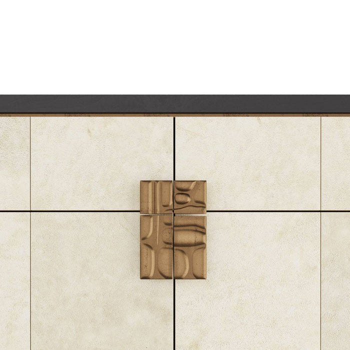 Arteriors FZI02 Credenza, Ivory Vellum