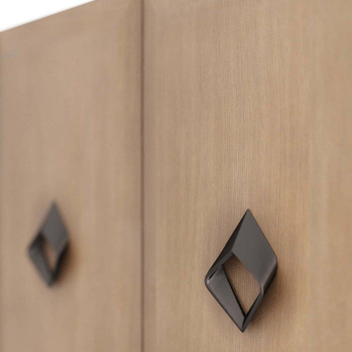 Arteriors FZS02 Credenza, Sepia Oak Veneer/Bronze