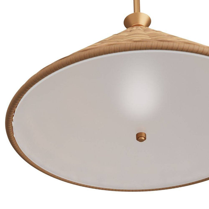 Arteriors GCDSS01 Pendant, Natural, Rattan