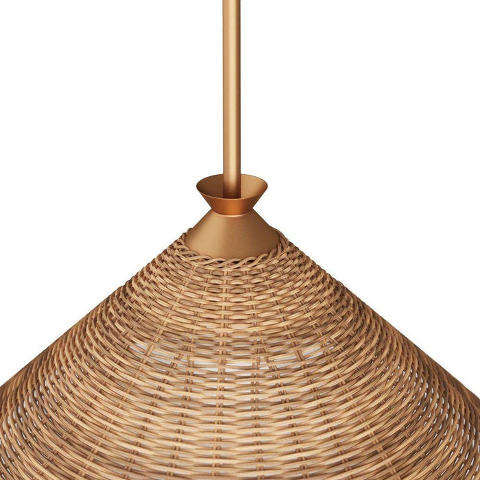 Arteriors GCDSS01 Pendant, Natural, Rattan