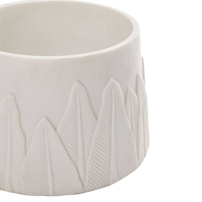 Arteriors GKATC01 Centerpiece, Ivory, Riverstone