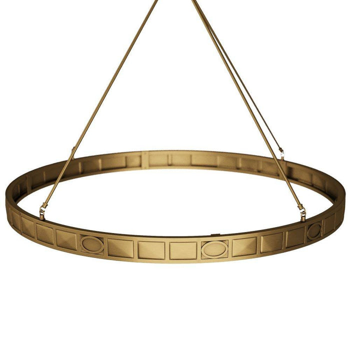 Arteriors GKDLC01 Chandelier, Antique Brass