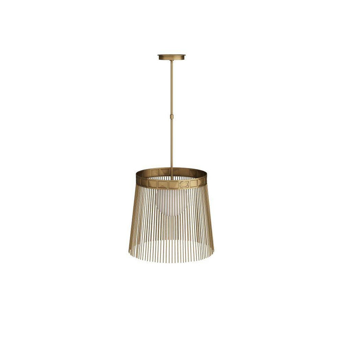 Arteriors GKDSC01 Pendant, Antique Brass