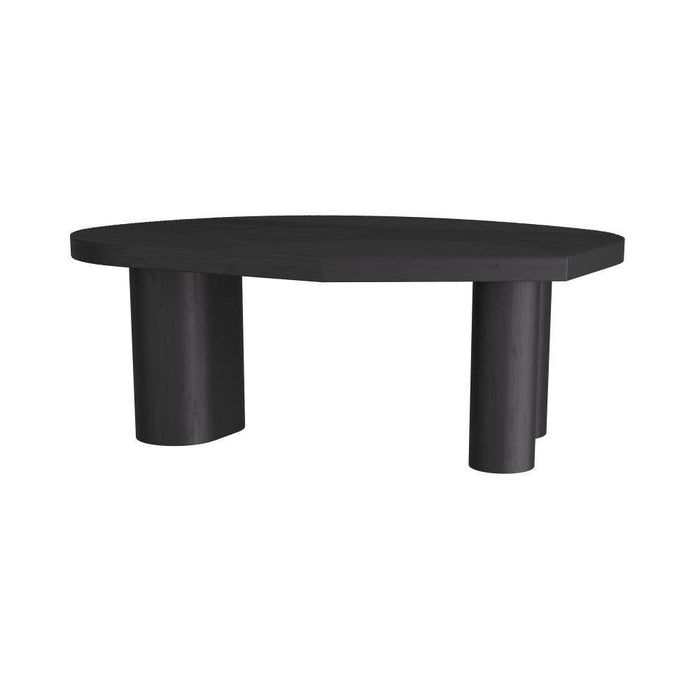 Arteriors GKFCI03 Coffee Table, Ebony, Mango Wood