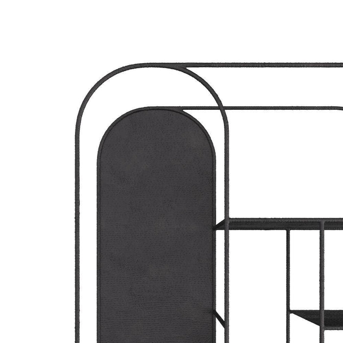 Arteriors GKFGI02 Etagere, Hammered Natural iron, Iron
