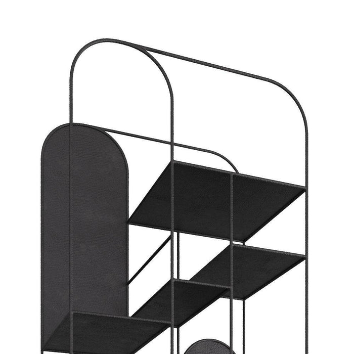 Arteriors GKFGI02 Etagere, Hammered Natural iron, Iron