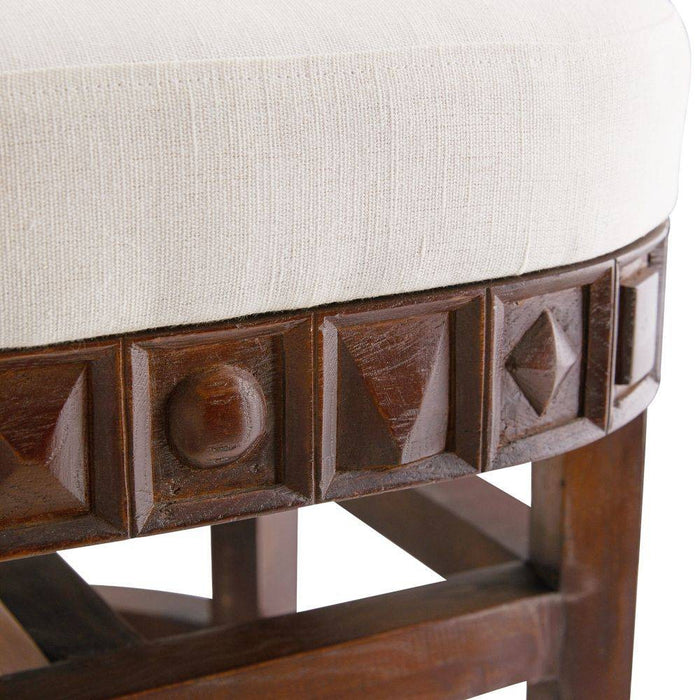 Arteriors GKFRI01 Chair, Umber, Mango Wood