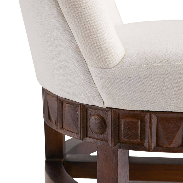 Arteriors GKFRI01 Chair, Umber, Mango Wood
