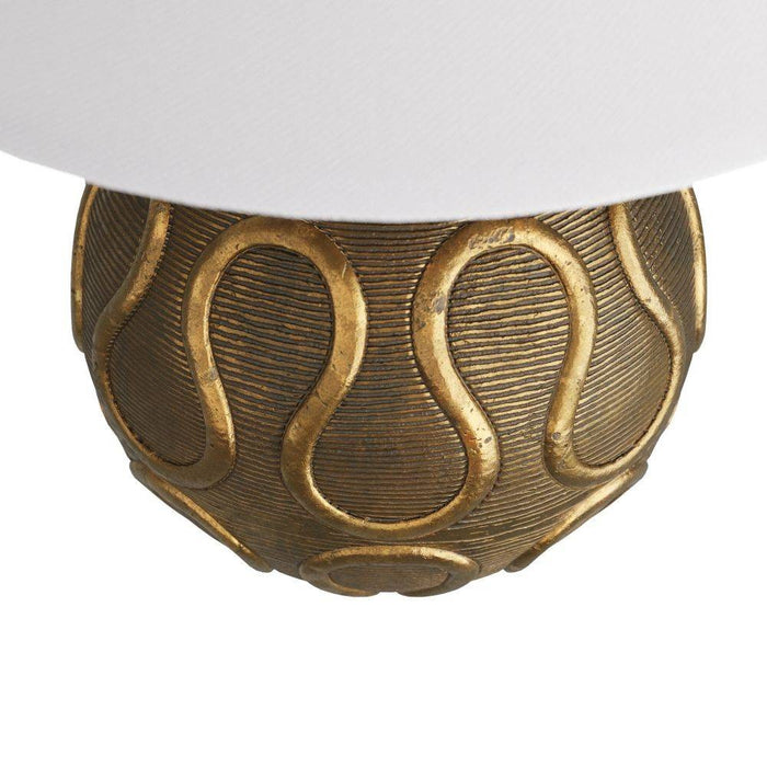 Arteriors GKPTI01-671 Table Lamp, Vintage Brass, Cast Aluminum
