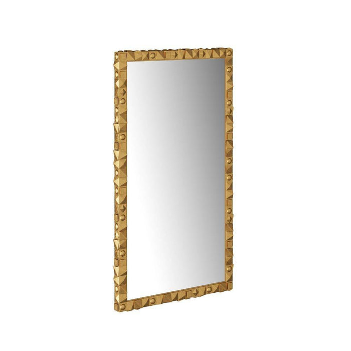 Arteriors GKWMI01 Mirror, Antique Brass