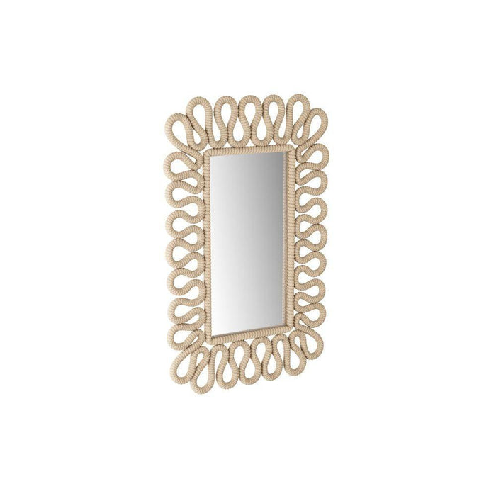 Arteriors GKWMS01 Mirror, Ivory, Cotton Rope