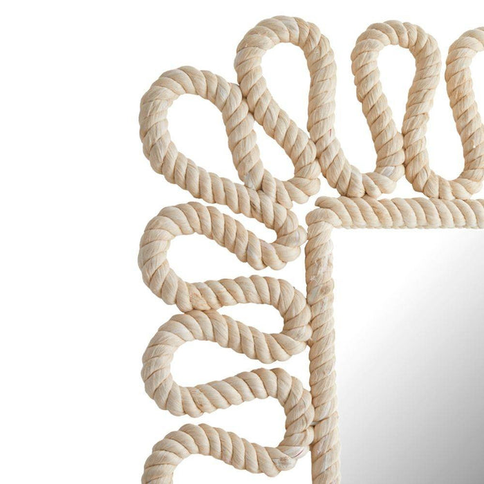 Arteriors GKWMS01 Mirror, Ivory, Cotton Rope