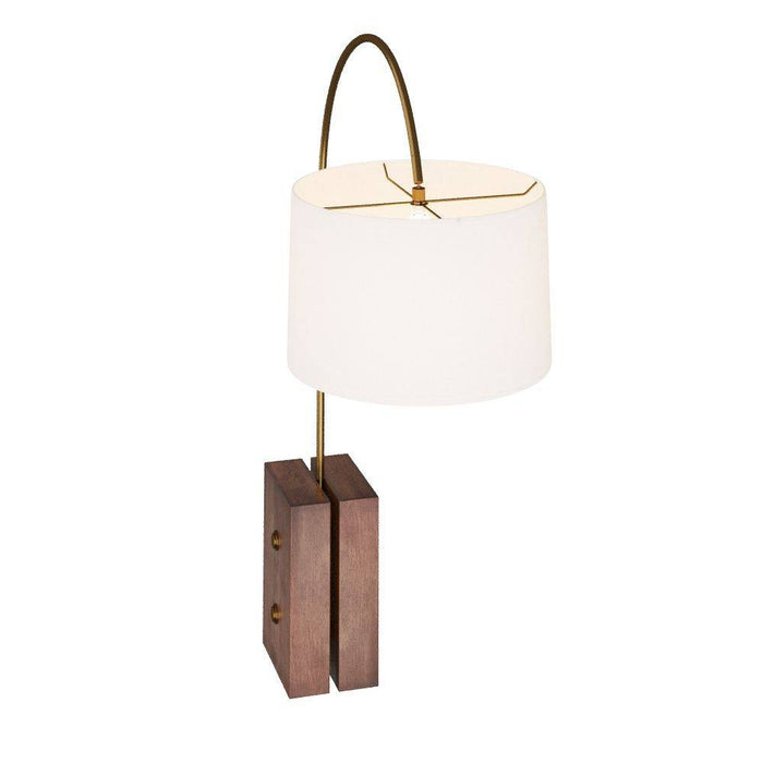Arteriors PFC13-SH034 Floor Lamp, Antique Brass