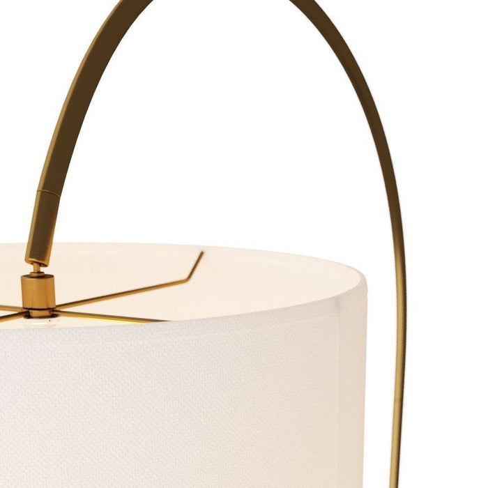 Arteriors PFC13-SH034 Floor Lamp, Antique Brass