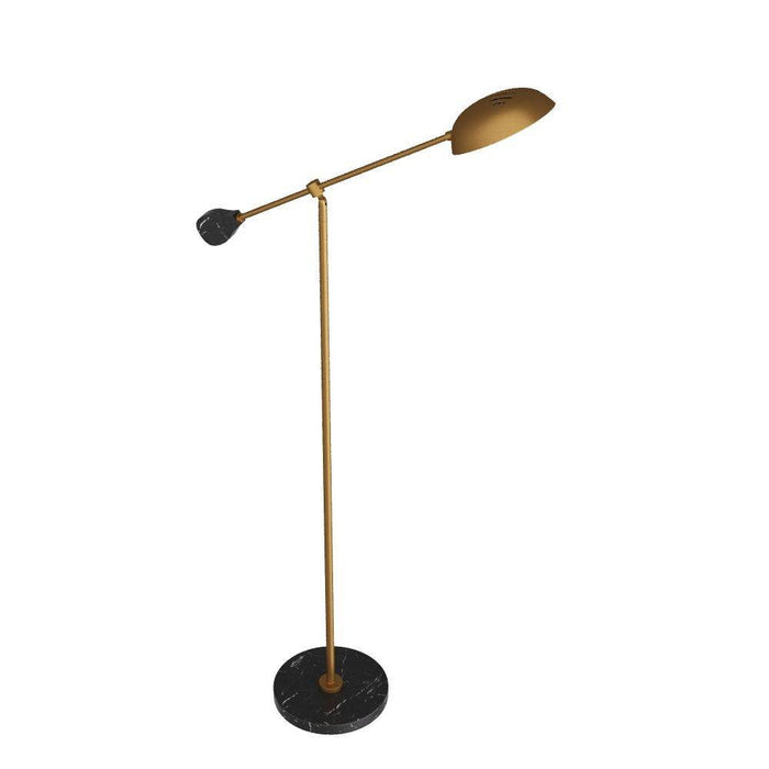 Arteriors PFC15 Floor Lamp, Antique Brass