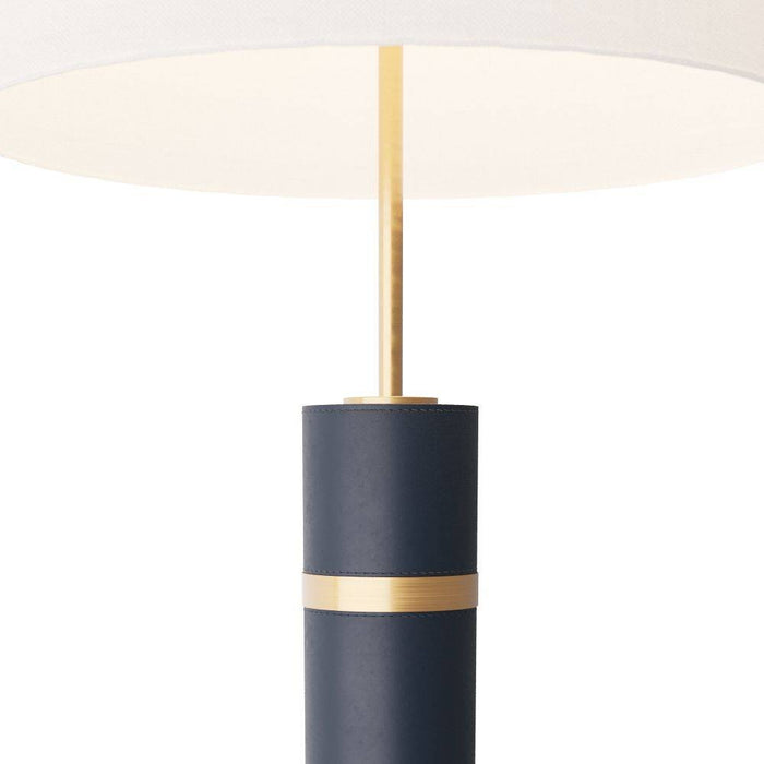 Arteriors PFI01-317 Floor Lamp, Storm, Leather