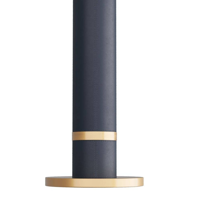 Arteriors PFI01-317 Floor Lamp, Storm, Leather