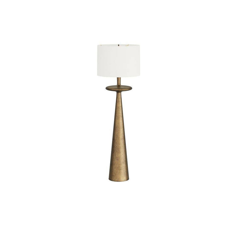 Arteriors PFI04-SH031 Floor Lamp, Antique Brass