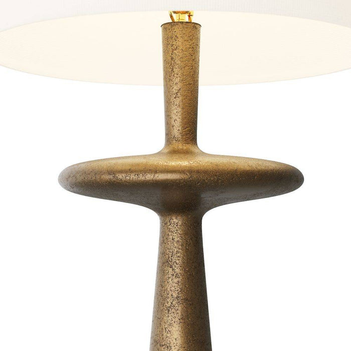 Arteriors PFI04-SH031 Floor Lamp, Antique Brass