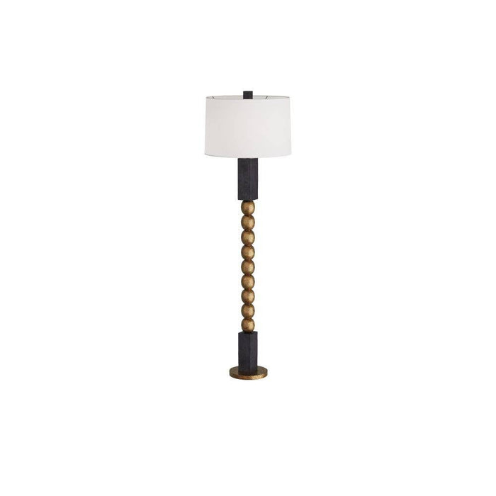 Arteriors PFI06-317 Floor Lamp, Antique Brass
