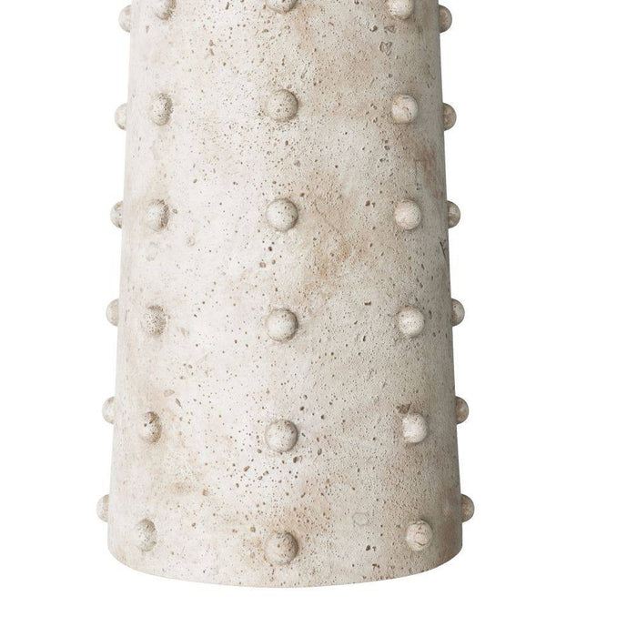 Arteriors PFS02 Floor Lamp, Mactan Stone, Resin