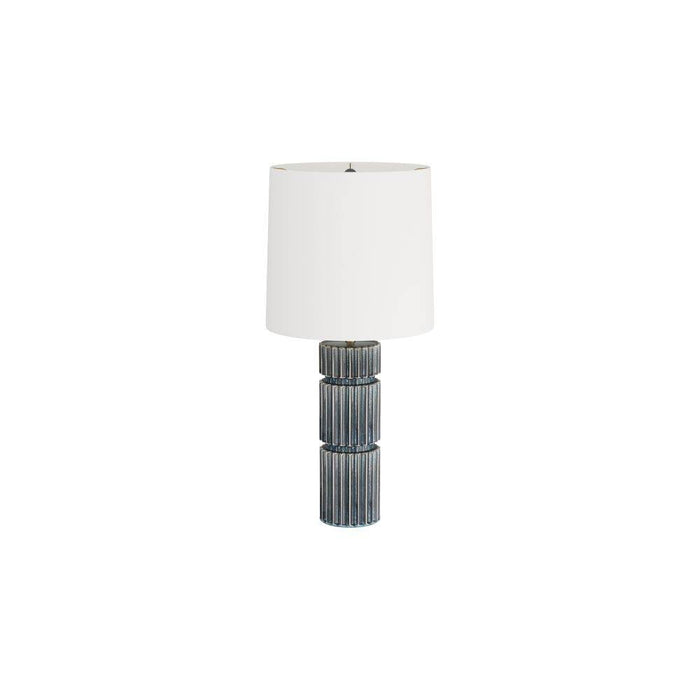 Arteriors PTC14-SH018 Table Lamp, Ocean Reactive, Ceramic