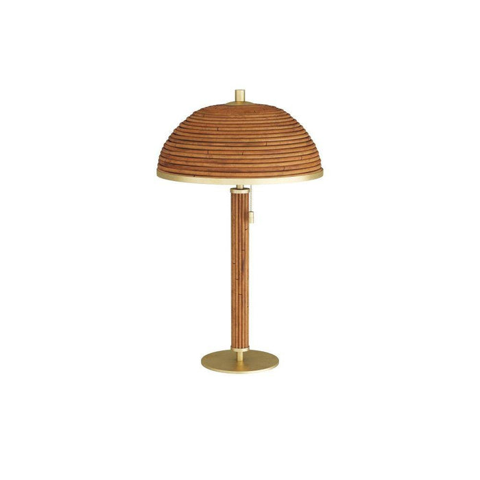 Arteriors PTC21 Table Lamp, Natural, Rattan