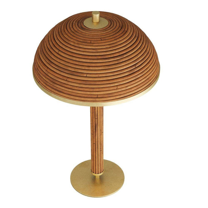 Arteriors PTC21 Table Lamp, Natural, Rattan