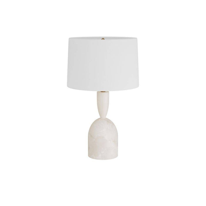 Arteriors PTC24-252 Table Lamp, White, Alabaster