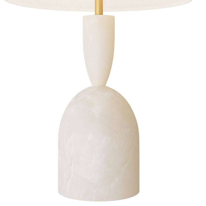 Arteriors PTC24-252 Table Lamp, White, Alabaster