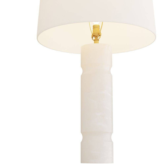 Arteriors PTC25-SH024 Table Lamp, White, Alabaster