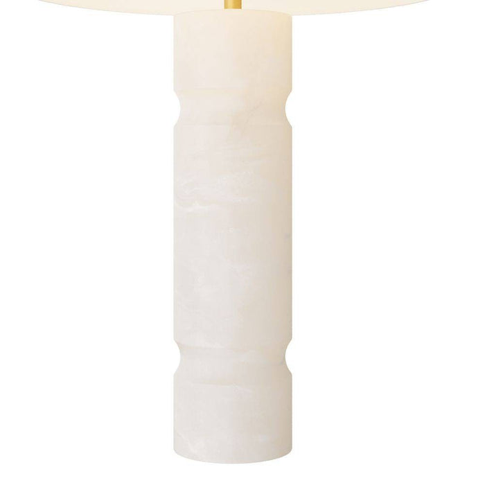 Arteriors PTC25-SH024 Table Lamp, White, Alabaster