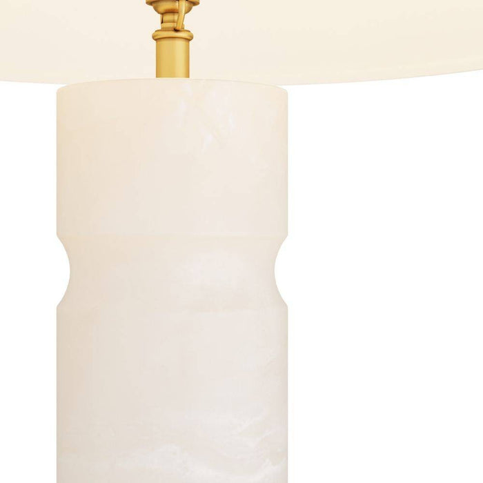Arteriors PTC25-SH024 Table Lamp, White, Alabaster